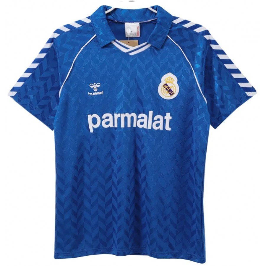 Camisa II Real Madrid 1986 1987 Hummel retro
